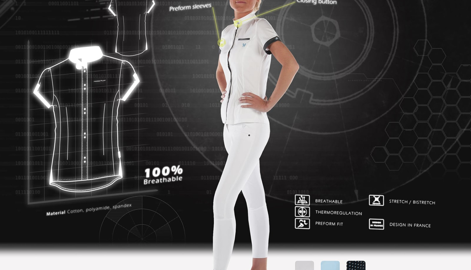 tenue d'équitation pour cavalier exigeant