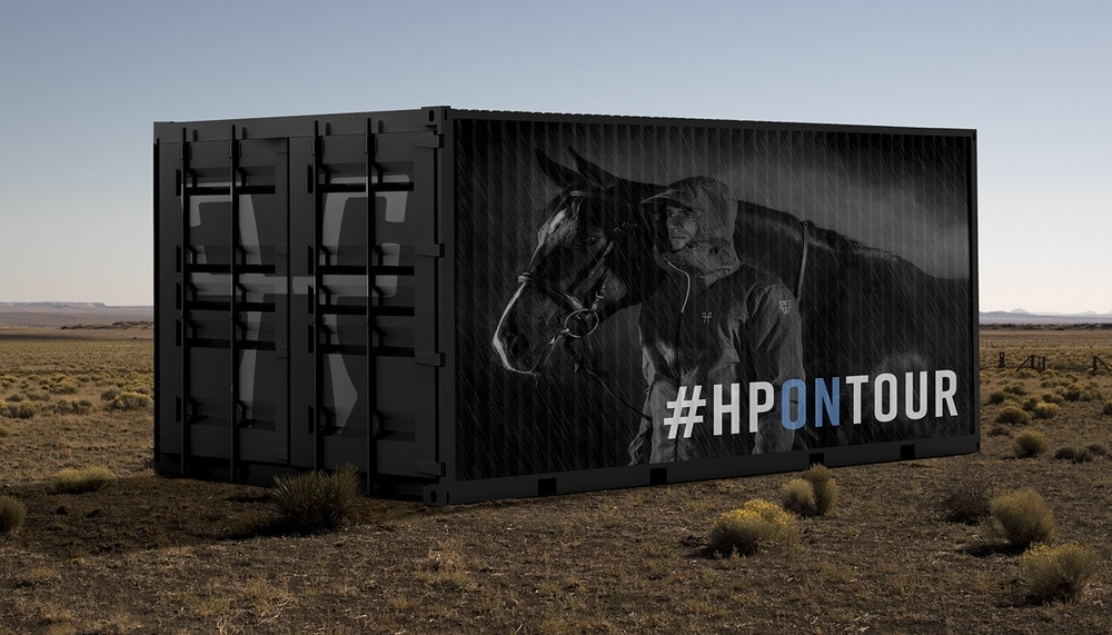 popup horse pilot stand